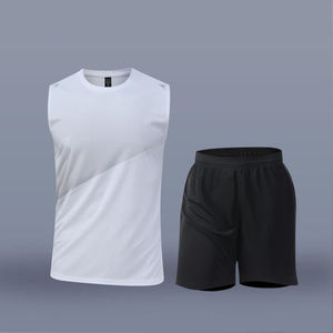 Maillot de football vierge de haute qualité pour homme, débardeur d'entraînement de football sans manches, vêtements de sport personnalisés pour équipe, vêtements de sport épais - Product Image 1
