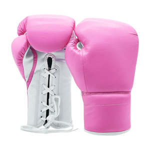 Guantes de Boxeo LaceUp, Nueva Llegada, Guantes de Boxeo de Cuero con Logotipo Personalizado, Guantes de Boxeo Profesionales para Entrenamiento de MMA - Product Image 4