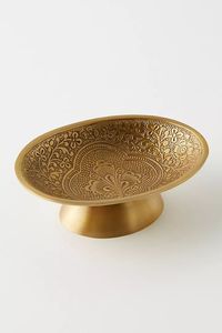 Porte-savon en métal poli pour évier de salle de bain, avec finition décorative élégante et structure robuste - Product Image 2