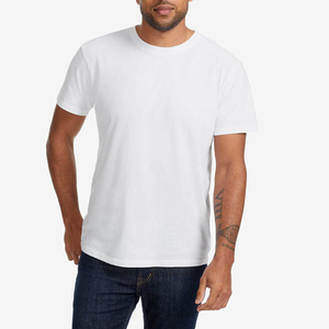 T-shirts de sport personnalisés cousus à la machine, prix usine OEM, nouveau design, légers, coupe ajustée, pour musculation et entraînement - Product Image 3