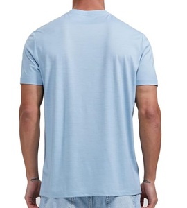 Men's Merino <b>Wool</b> T-Shirt 100% Cotton Knitted <b>Base</b> <b>Layer</b> Soft Wicking Breathable Lightweight Short Sleeve <b>Wool</b> Crew Neck T Shirt - Product Image 5