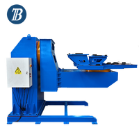 Positionneur de soudage robotisé en forme de L à double axe personnalisé avec plateau tournant motorisé pour l'automobile