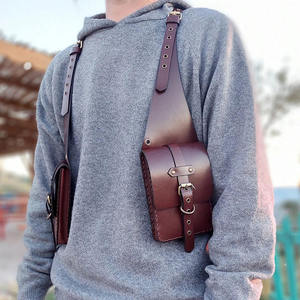 Sac à dos en cuir camouflage VIBE SEWN, sacoche d'épaule, coque souple, 25L, imperméable, sangles réglables, poches spacieuses, pour téléphones - Product Image 3