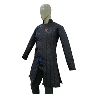 Gambeson médiéval personnalisé, veste d'armure épaisse en coton matelassé pour la reconstitution historique - Fournisseur - Product Image 2