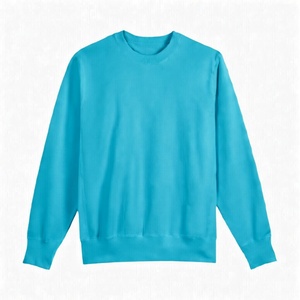Sweat-shirts à col rond personnalisés en gros avec logo surdimensionné, impression OEM, grandes tailles, sweats à capuche vierges pour hommes - Product Image 3