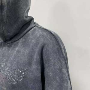Custom Women's <b>Tracksuits</b> Heavy Weight 500 GSM 350 GSM <b>Polyester</b>/Cotton Fleece Embroidered Oversized Hoodie Shorts - Product Image 2