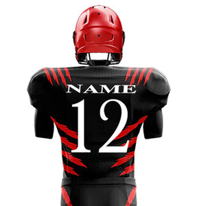 Nuevo y Más Vendido Uniforme de Fútbol Americano Deportivo de Alta Calidad, Ligero, Moderno, con Logotipo, Nombre y Número Personalizados - Product Image 4