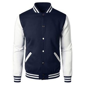 High Quality Streetwear <b>Men</b> Jackets Custom Clothing Lettering Winter Baseball Varsity Plus Size <b>Men's</b> Jackets Jacket - Product Image 2