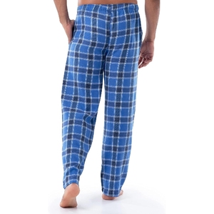 High Quality USA Flannel <b>Trouser</b> <b>Men</b> Plaid Jogger Pants Warm Comfortable <b>Elastic</b> Waistband Streetwear Style - Product Image 3