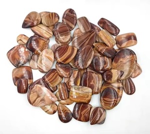 Piedra Preciosa de Dolomita con Ondas Naturales Personalizable, Cabujón Suelto con Forma Mixta, Tamaño Personalizado, Gemas Ibrahim para Joyería - Product Image 1