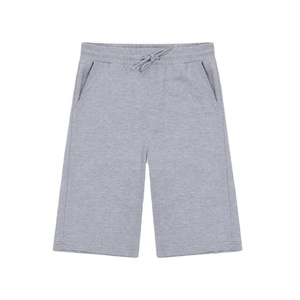 กางเกงว่ายน้ำขาสั้นผ้าฝ้ายขนแกะสำหรับผู้ชายกางเกงว่ายน้ำสไตล์ชายหาดแบบลำลองใช้ในยิมสีล้วนสไตล์คาร์โก้ - Product Image 1