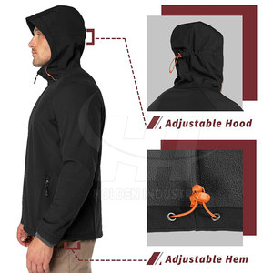 Veste Softshell de Voyage de Qualité, Tissu Respirant, Veste Softshell Légère et Confortable pour les Activités d'Aventure - Product Image 3