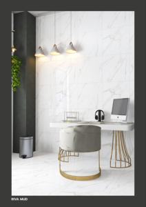 Azulejo de Porcelana Clásico Brillante 600x600mm 60x60cm 24x24, Superficie de Cerámica Pulida, Revestimiento Duradero, Azulejo Elegante para Interiores - Product Image 3