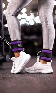 Correas de Tobillo Acolchadas de Neopreno Azul de Alta Calidad con Logotipo Personalizado para Máquinas de Gimnasio, PROFIT SPORTS, Antideslizantes y Profesionales - Product Image 5