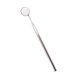 Professional Steel Dental Mouth Mirror No. 5 With Handle 6.5" Dentist <b>Tool</b> for <b>Teeth</b> <b>Cleaning</b> Inspection by Blush surgical - Product Image 1