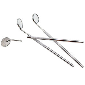 Miroir buccal dentaire OEM Kaamir Instruments en acier inoxydable, miroir d'inspection orale, poignée ergonomique, certifié CE, instrument dentaire - Product Image 6