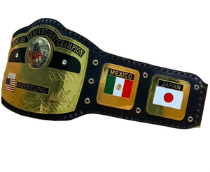Ceinture de championnat du monde poids lourd personnalisable CNC pour karaté, MMA et lutte chez SAMMY WEARS - Product Image 4