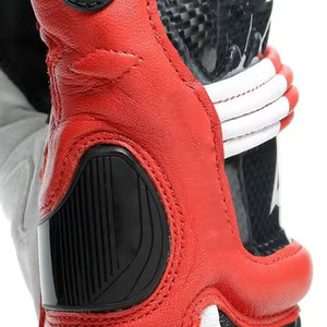 Gants de moto en cuir de haute qualité professionnels avec protection des articulations, matière respirante, idéaux pour les hommes - Product Image 4