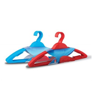 הטוב ביותר פוליסט קלאסי כבד בגדים פלסטיק hanger 6 חתיכה מגוון צבעים עבור סלון שימוש ב הודו