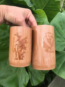 Bamboo Fiber Coffee Cup <b>Reusable</b> Eco Friendly Coffee <b>Mug</b> with Custom Logo Vietnam Manufacturer - Product Image 1
