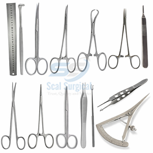 Blepharoplasty Eyelid Surgery 14-Piece Instrument Set Stainless Steel Ophthalmic Plastic Surgery Kit for Eye Lid Procedures - Product Image 2