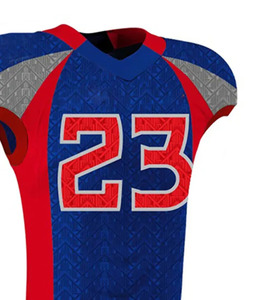 Maillot de football américain pour homme, durable, en polyester et élasthanne, respirant, léger, de haute qualité, personnalisé, à manches courtes - Product Image 6