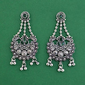 Pendientes Clásicos Oxidados para Mujer, Diseño de Joyería de Moda, con Baño Oxidado 811321 - Product Image 1
