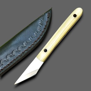 Cuchillo de Acero Inoxidable de Hoja Fija EDC, Cuchillo Utilitario con Funda, Cuchillo de Camping de Espiga Completa, OEM, Multiusos, Afilado, Ergonómico, para Bricolaje - Product Image 1