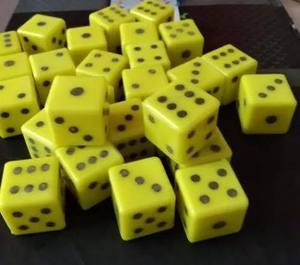 Premium Polyhedral Resin <b>Dice</b> <b>Set</b> with Artistic Layered Effects for Tabletop Gaming Collection Bundle - Product Image 1
