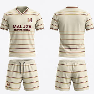 Conjunto Deportivo de Fútbol Moderno, Camiseta y Pantalones Cortos, Uniforme Personalizado para Equipos, MALUZA INDUSTRIES Global - Product Image 1