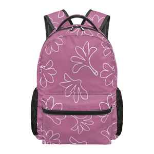 Personnalisation exclusive, sacs à dos pour femmes et hommes, design plage Naupaka, tous âges, impression à la demande, sacs à dos pour adolescents, sacs d'école - Product Image 2