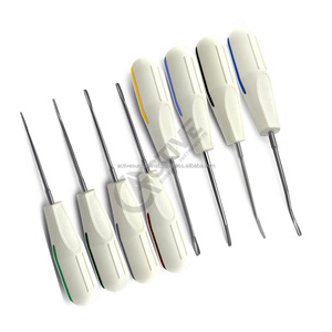 ชุดเครื่องมือถอนฟันแบบแมนนวล 7 ชิ้น ยี่ห้อ Dental PDL Elvatome Spade Mini Root Elevator Proximators Luxating ได้รับการรับรองมาตรฐาน CE ระดับ Class I - Product Image 2