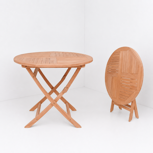 Wholesale Teak <b>Folding</b> <b>Table</b> Manufacturer for Oval Outdoor Furniture OEM ODM Custom Design Bulk Supply and Export Projects - Product Image 3