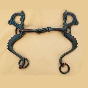 ASLING INTERNATIONAL Brida de Hackamore Veterinaria Profesional para Caballo, con Boquilla Pulida y Lisa, Duradera, para Montar a Caballo - Product Image 1