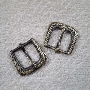 <b>Belt</b> buckle medival Metal Pin Buckles for <b>Belt</b> Western <b>Belt</b> Buckle for Leather Metal <b>Belt</b> Flattened <b>Chain</b> Design TT-7919 S - Product Image 4