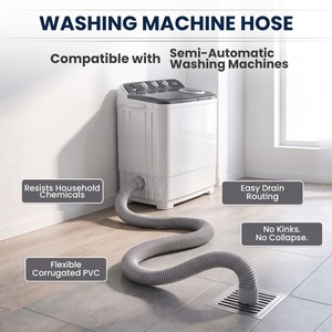 Manguera de Desagüe para Lavadora Automática, Fabricada en India, Flexible, Duradera, de Repuesto, para Descarga de Agua, en Venta - Product Image 4