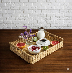 Reliable Eco Friendly Round Rattan <b>Basket</b> For Snacks Bread And Fruit Serving Premium Natural Rattan <b>Basket</b> For Dining <b>Table</b> 2026 - Product Image 1