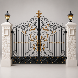 Magnifiques portails en fer ornemental : Découvrez des entrées en métal magnifiques, durables et sur mesure pour votre maison moderne et luxueuse dès maintenant. - Product Image 1