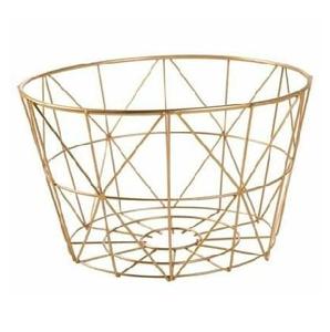 Cesta de Alambre para Frutas de Alta Demanda, Nuevo Diseño, Cesta de Metal de la Mejor Calidad, Color Dorado, Multiusos, Estilo Moderno, Cesta de Almacenamiento - Product Image 4