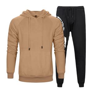 Conjunto de chándal de lana de algodón unisex Oem Jogger Sweatsuit para invierno para hombres y mujeres - Product Image 1