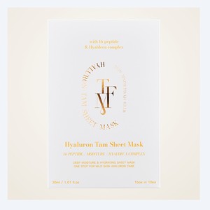 Productos coreanos para el cuidado de la piel K-Beauty Tapomi Hyalruron Tam Sheet Mask 10 unidades Hecho en Corea Ácido Hialurónico - Product Image 3