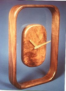Horloge murale en bois de bambou écologique, style Art Déco, étanche, style antique, décoration de mariage et de maison - Product Image 2