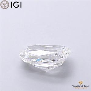 เพชรทรงคุชชั่น 1.00 กะรัต สี E ความสะอาด VVS2 เพาะเลี้ยงในห้องปฏิบัติการ CVD พร้อมใบรับรอง IGI สำหรับเครื่องประดับระดับพรีเมียม - Product Image 4