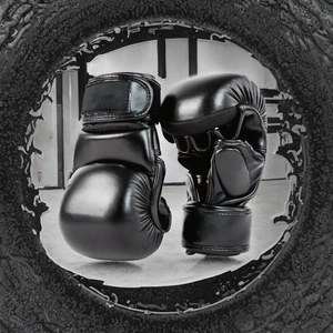 Guantes de Entrenamiento de Artes Marciales Mixtas, Guantes de Combate de Piel Sintética para Sparring y Grappling, Fabricante OEM ODM, Venta al Por Mayor - Product Image 3