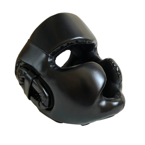 Nouveau design de protège-tête de boxe intégral, vente en gros, protection faciale économique, flux d'air, PVC de haute qualité, personnalisable, réglable, double - Product Image 6