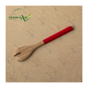 Wholesale Eco-Friendly Durable Bamboo Spoon Fork <b>Set</b> Custom Logo Biodegradable Kitchenware Home/Restaurant Use 10ml Capacity - Product Image 5