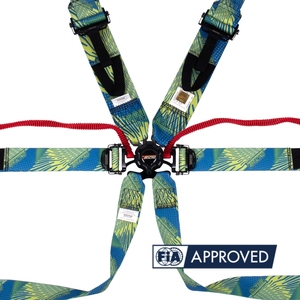Ceinture de sécurité de course ultra-légère homologuée FIA 8853 2016 SPORT PLUS 4, harnais à six points, couleur personnalisée, vente en gros - Product Image 4