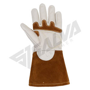 Guantes de Trabajo de Cuero Resistentes para Hombre, para Construcción, Jardinería, Conducción, Soldadura, Seguridad - Product Image 2
