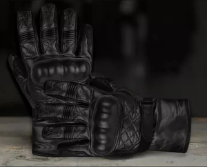 Guantes Profesionales para Motocicleta, de Cuero, para Hombre, de Carreras, con Protección Completa para los Dedos y Pantalla Táctil - Product Image 4