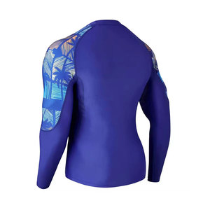 Solid Trader Rashguard à manches longues, haute élasticité, couche de base, anti-humidité, durable, pour entraînement, musculation, exercice et activités de plein air - Product Image 5